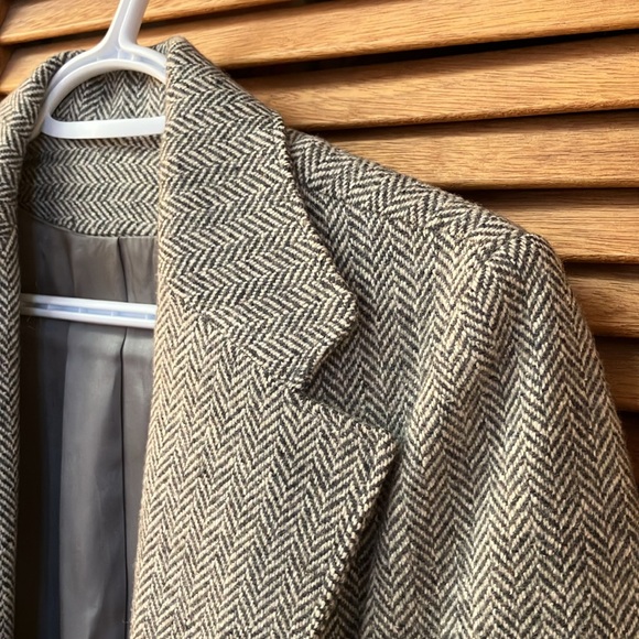 Vintage Tweed Menswear Style Blazer - Picture 4 of 16